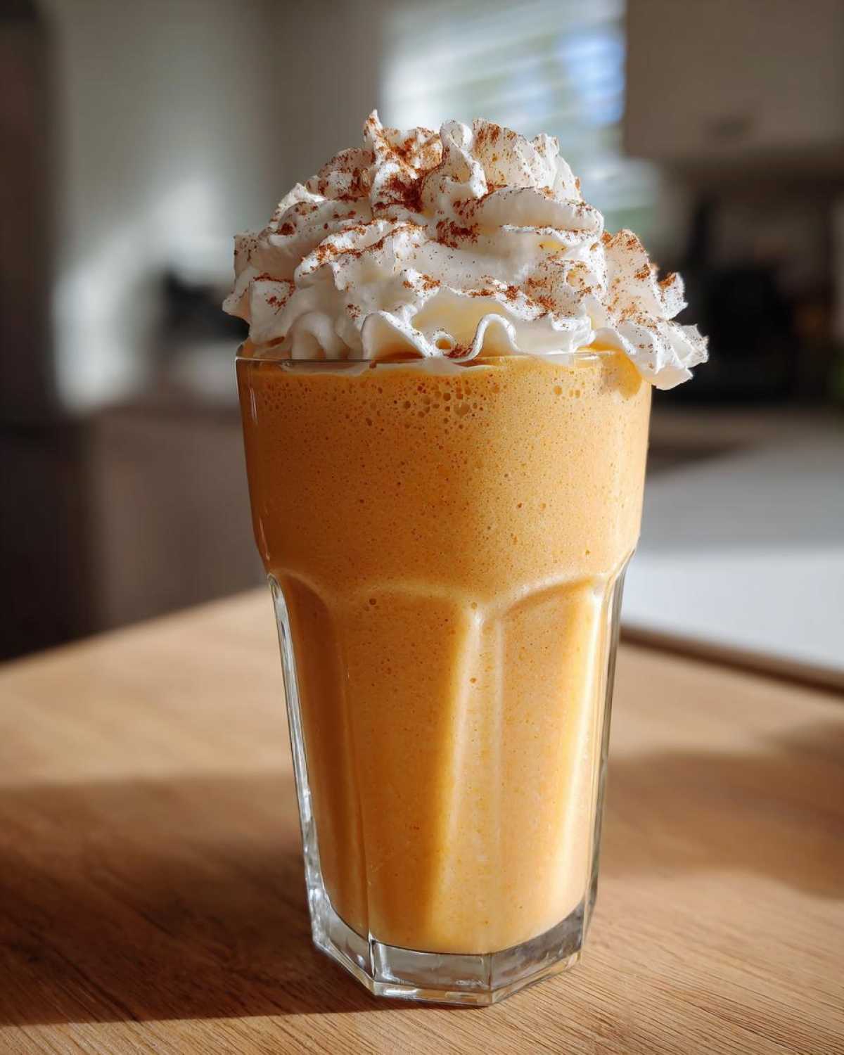 Pumpkin Pie Milkshake (Fall Dessert Drink) - detail 1