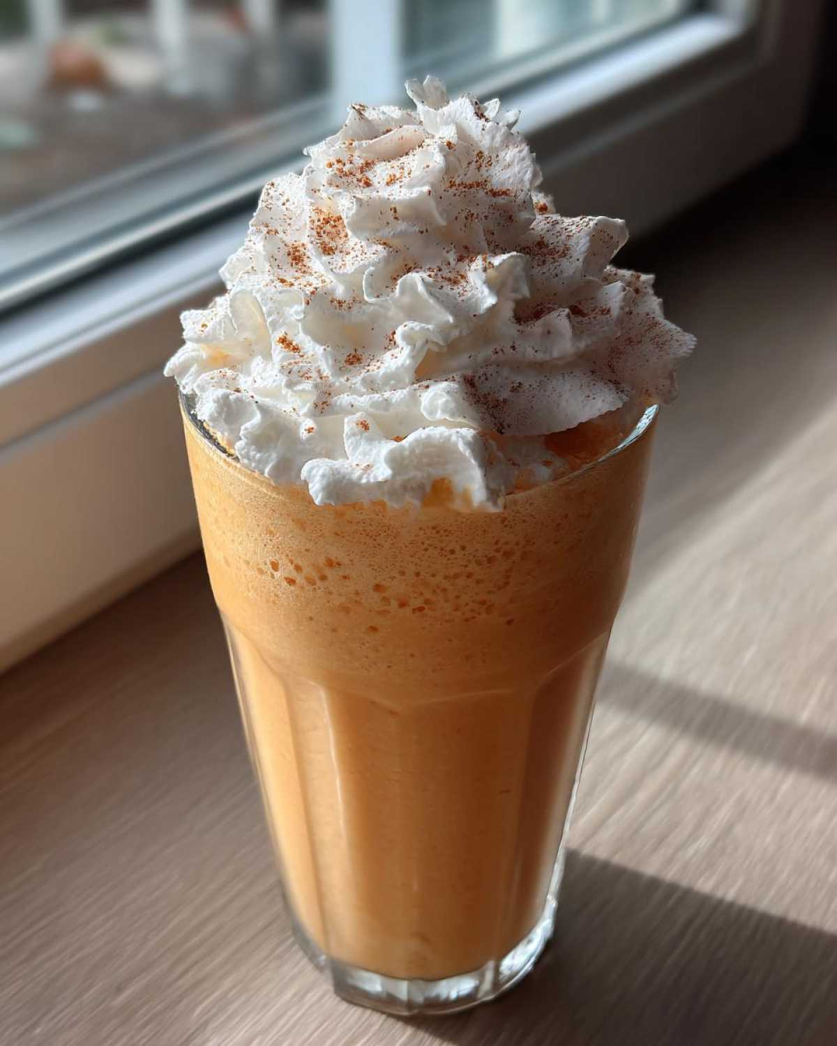 Pumpkin Pie Milkshake (Fall Dessert Drink) - detail 3