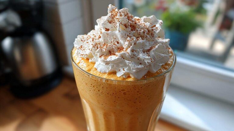 Pumpkin Pie Milkshake (Fall Dessert Drink)
