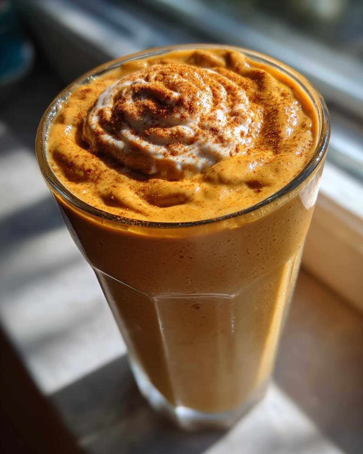 Sweet Potato Pie Smoothie (Healthy Dessert Smoothie) - detail 1