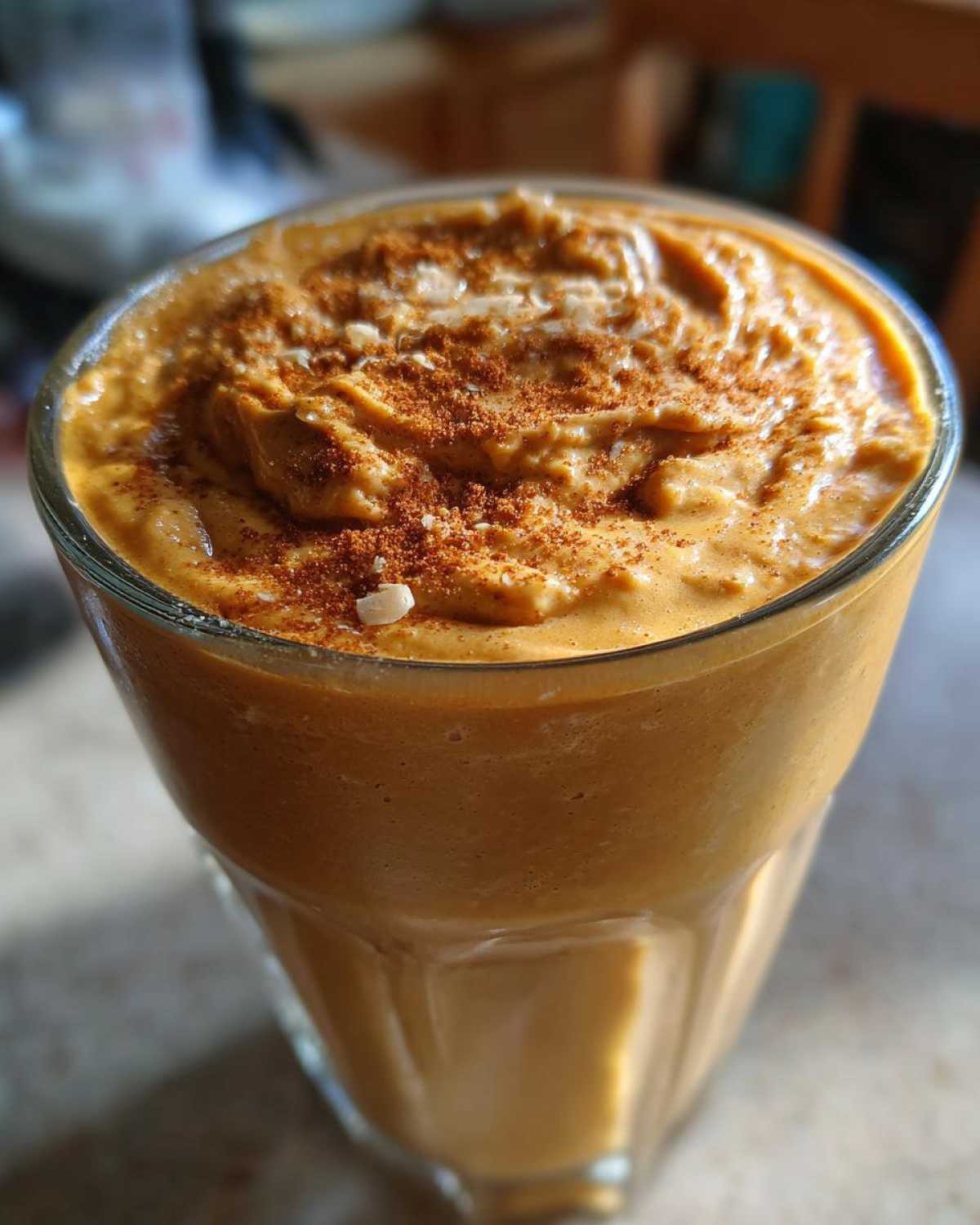 Sweet Potato Pie Smoothie (Healthy Dessert Smoothie) - detail 2