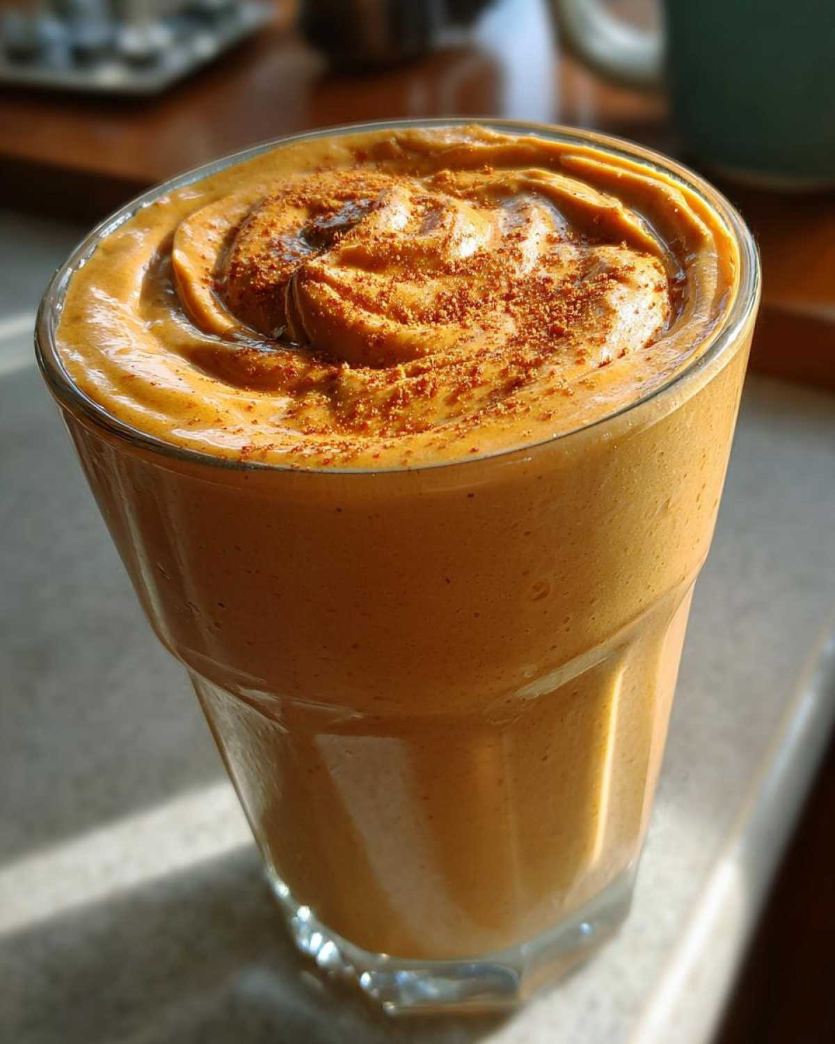 Sweet Potato Pie Smoothie (Healthy Dessert Smoothie) - detail 4