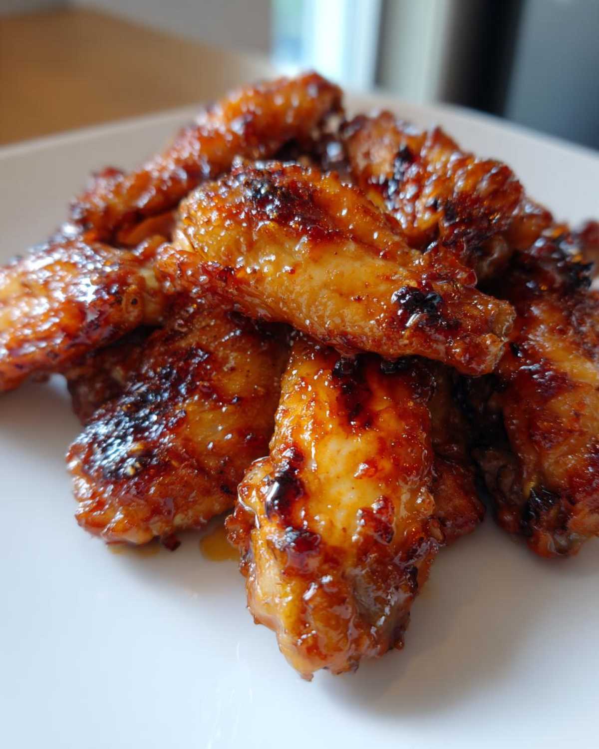 Sweet and Spicy Maple Chicken Wings (Baked Game-Day Treat) - detail 3