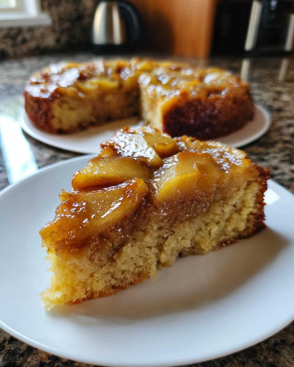 Upside-Down Caramel Apple Skillet Cake (Fall Showstopper) - detail 1