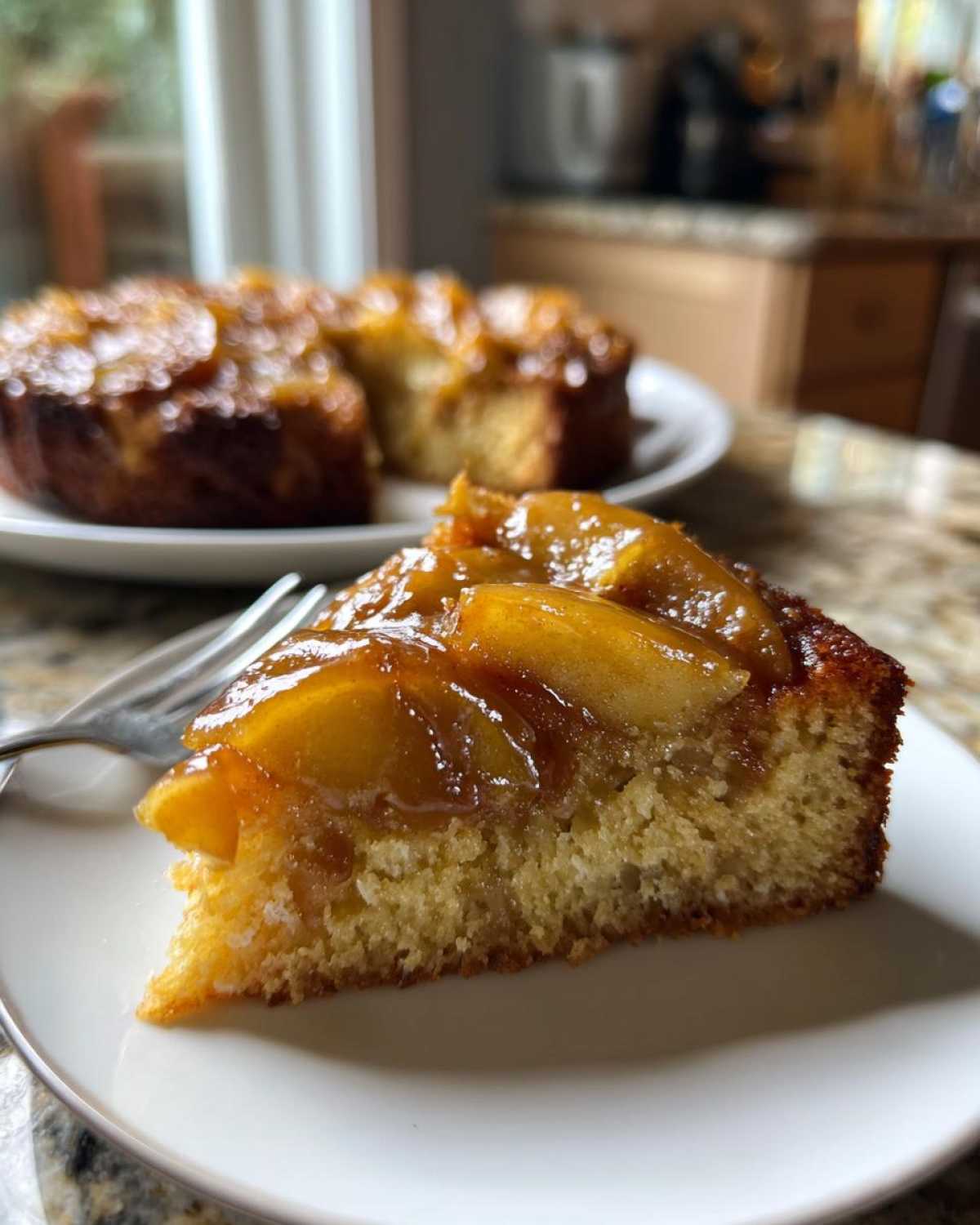 Upside-Down Caramel Apple Skillet Cake (Fall Showstopper) - detail 2