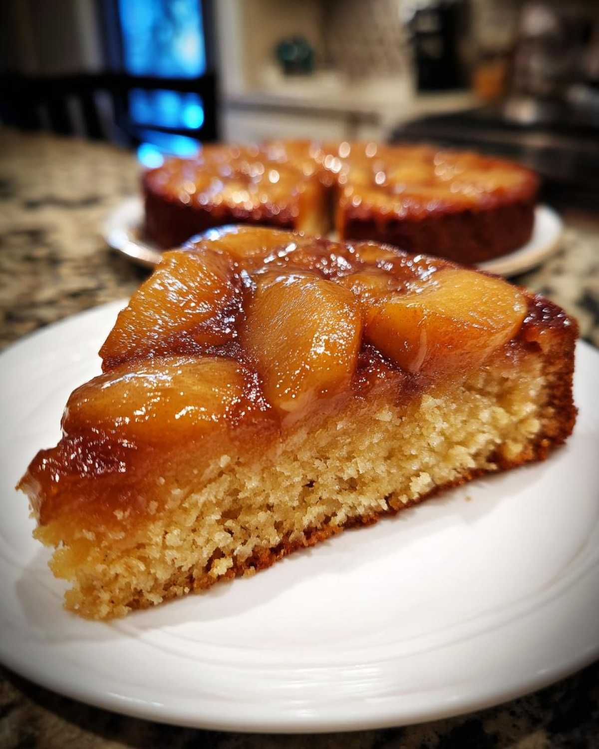 Upside-Down Caramel Apple Skillet Cake (Fall Showstopper) - detail 4