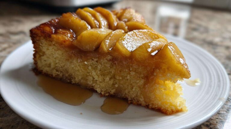 Upside-Down Caramel Apple Skillet Cake (Fall Showstopper)