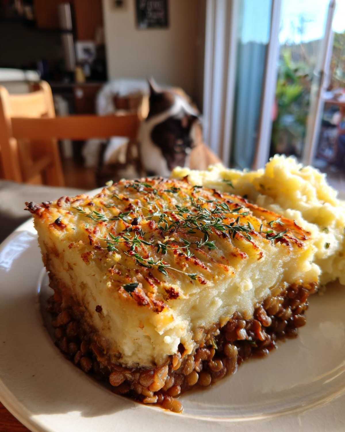 Vegan Lentil Shepherd's Pie (Comfort Food Makeover) - detail 4