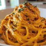 Vegan Pumpkin Alfredo (Creamy Dairy-Free Pasta)