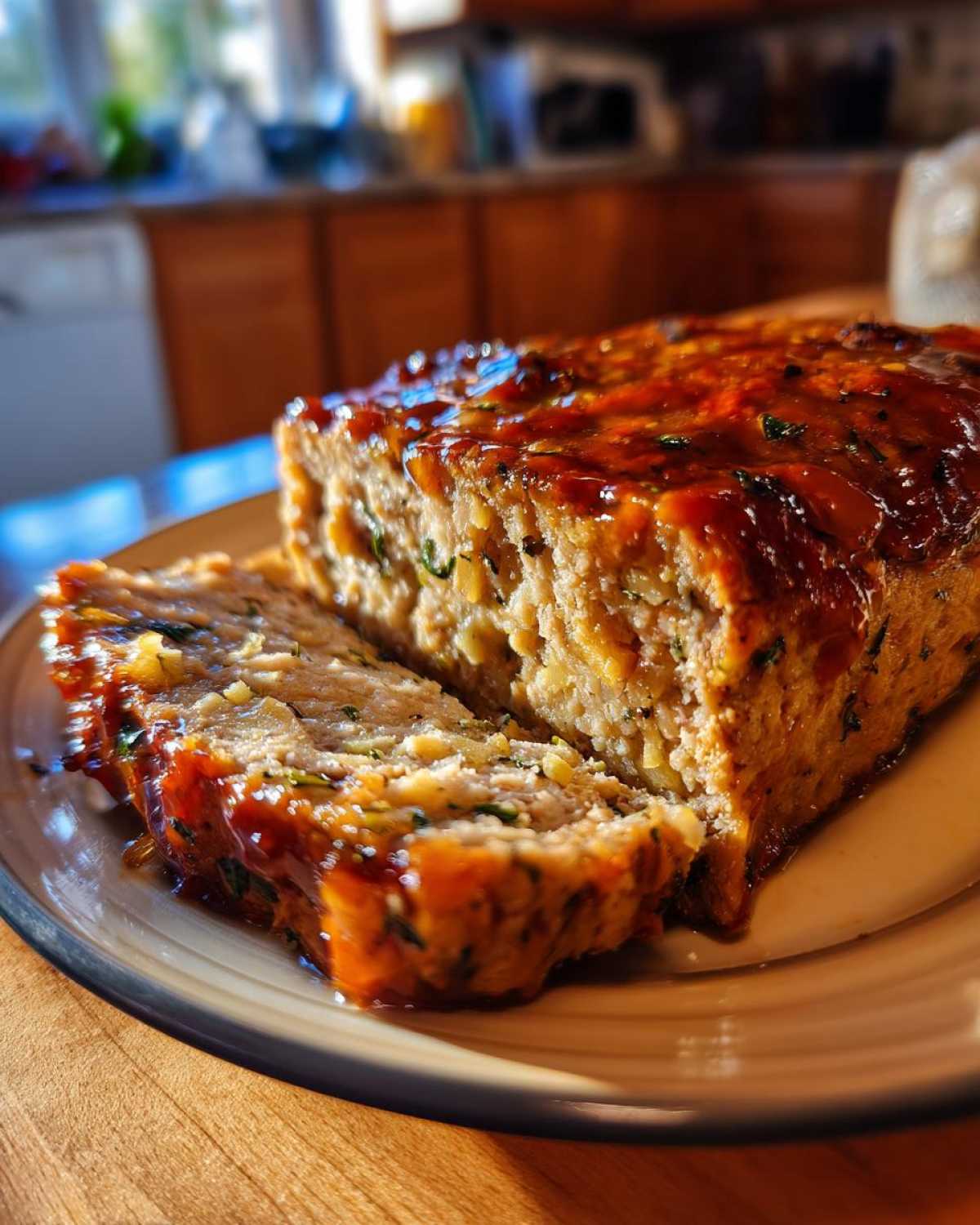 Apple Sage Turkey Meatloaf (Fall Twist on Classic) - detail 1