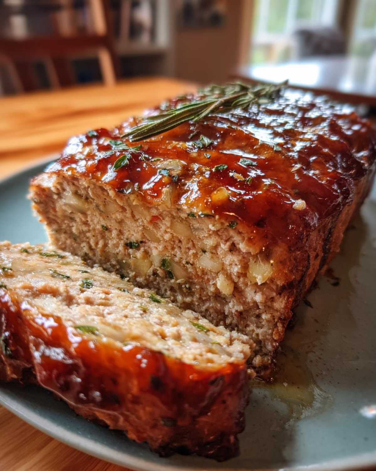 Apple Sage Turkey Meatloaf (Fall Twist on Classic) - detail 4