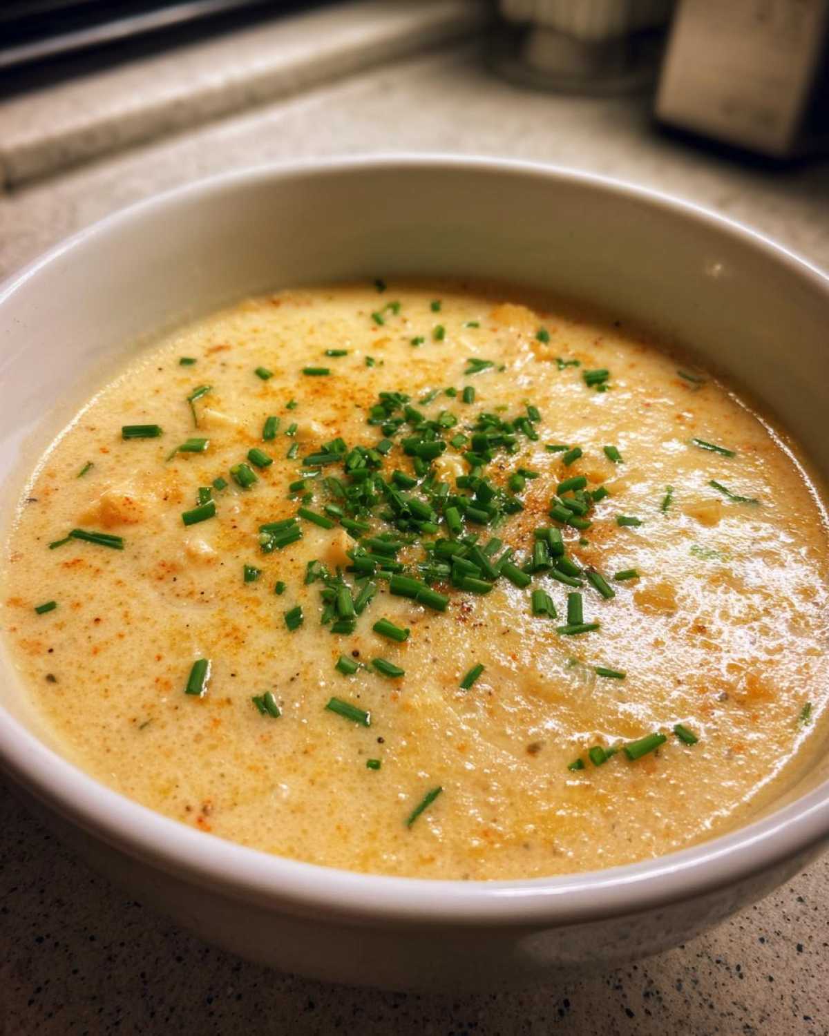 Cheddar Apple Soup (Savory Fall Soup in 20 Minutes) - detail 4