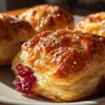 Cranberry Brie Puff Pastry Bites (Easy Holiday Appetizer)