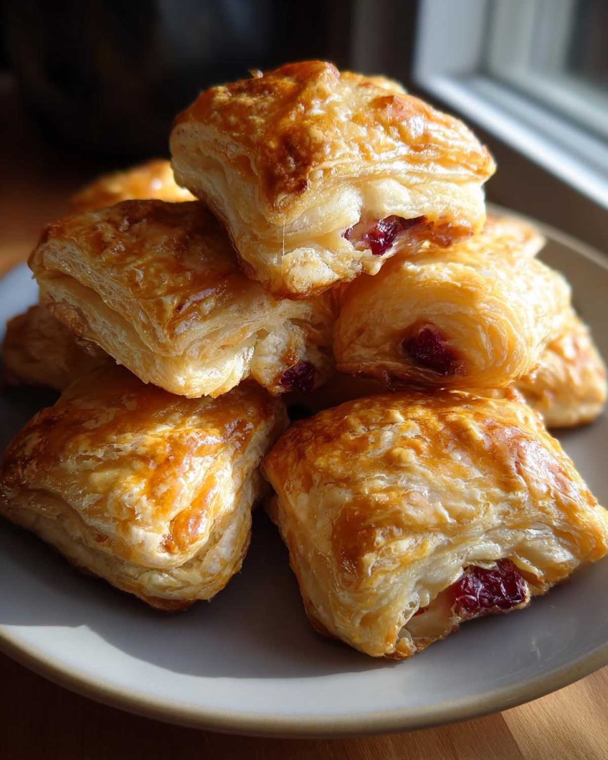 Cranberry Brie Puff Pastry Bites (Easy Holiday Appetizer) - detail 3