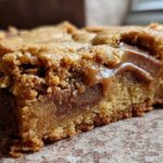 Leftover Candy Bar Blondies (Halloween Candy Remix)
