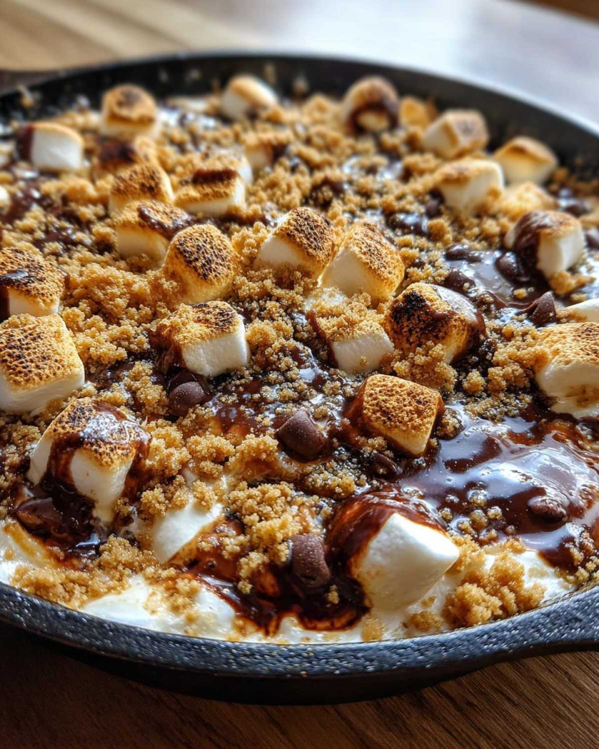S'mores Dip (Indoor Campfire Dessert in 10 Minutes) - detail 1