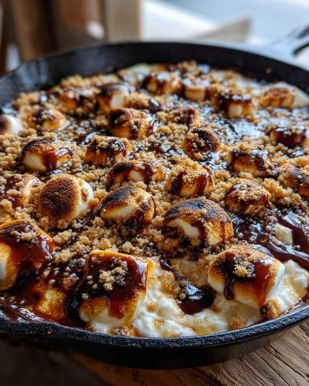 S'mores Dip (Indoor Campfire Dessert in 10 Minutes) - detail 3