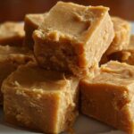 3-Ingredient Peanut Butter Fudge (No-Bake 10 Min)