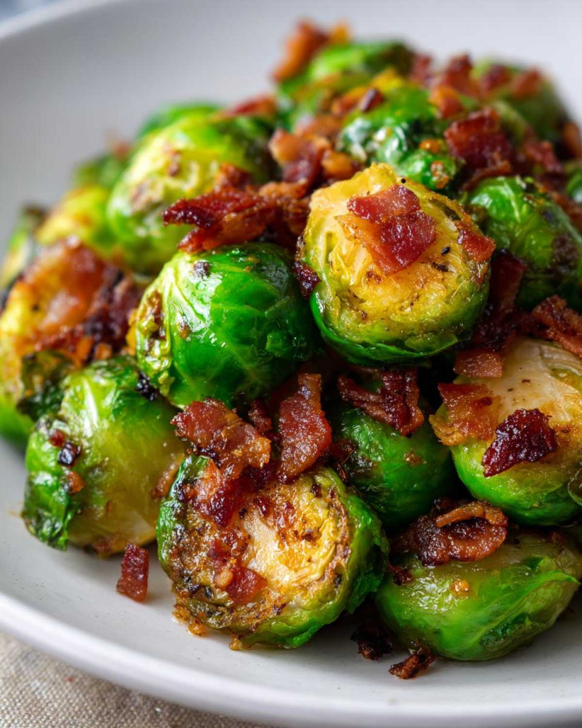 Air Fryer Maple Bacon Brussels Sprout Bites - detail 3