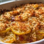 Bacon squash casserole