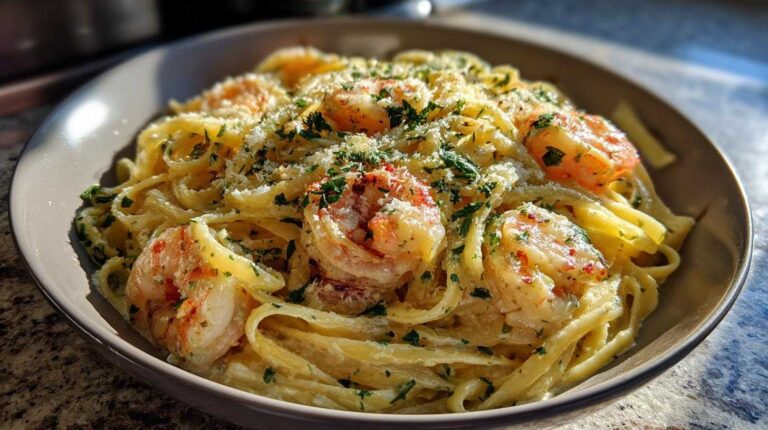 Cajun Shrimp Alfredo (15 Min)