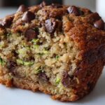 Chocolate chip zucchini muffins