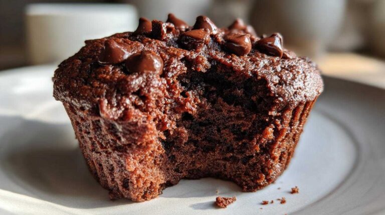 Chocolate protein muffins