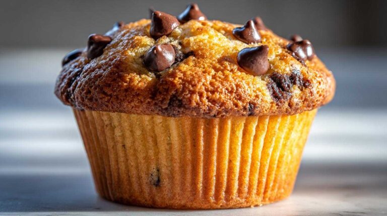 Classic chocolate chip muffins