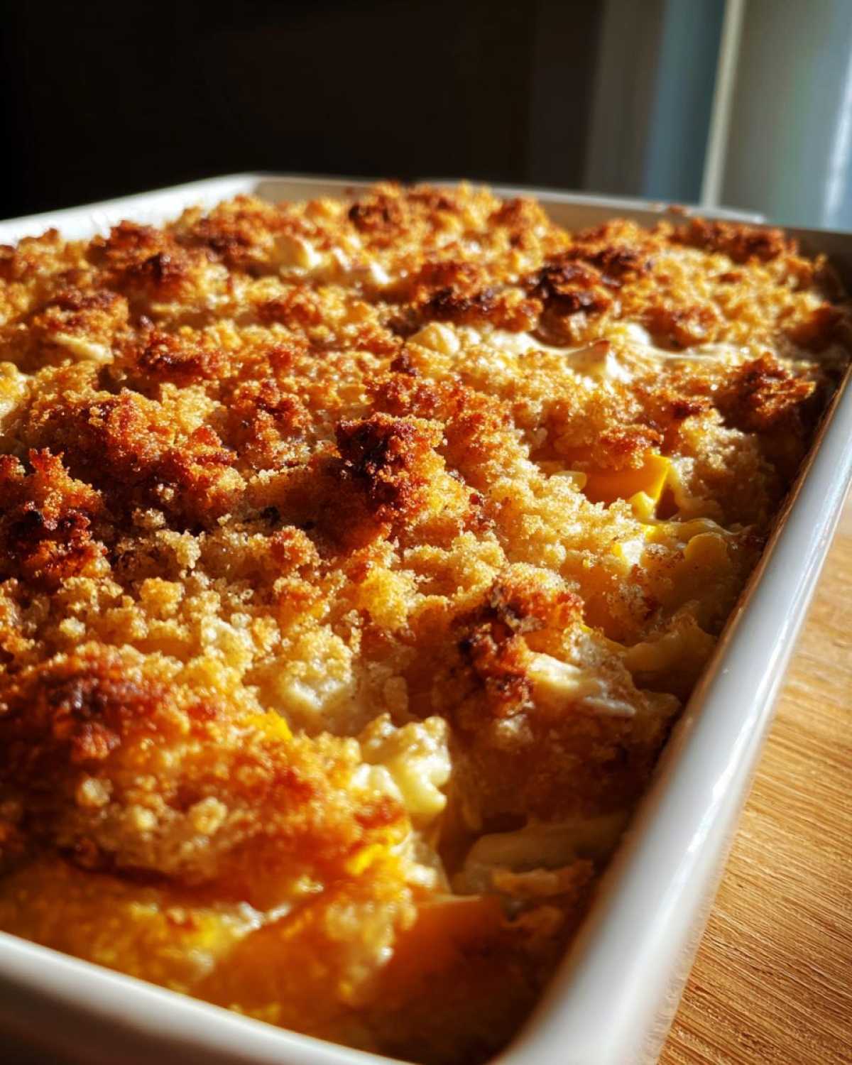 Corn and squash casserole - detail 3