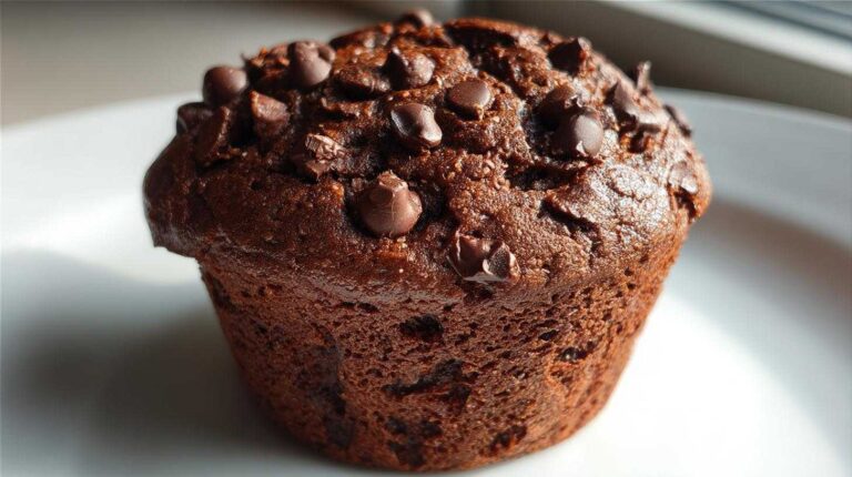 Tempting Double Chocolate Chip Muffins: 9 Easy Steps Double chocolate chip muffins