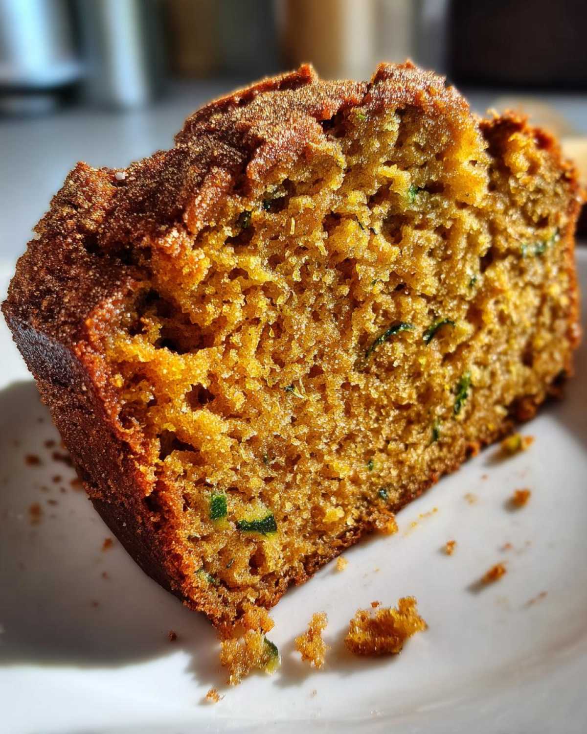 Easy Crockpot Pumpkin Zucchini Bread for Autumn Brunch - detail 1