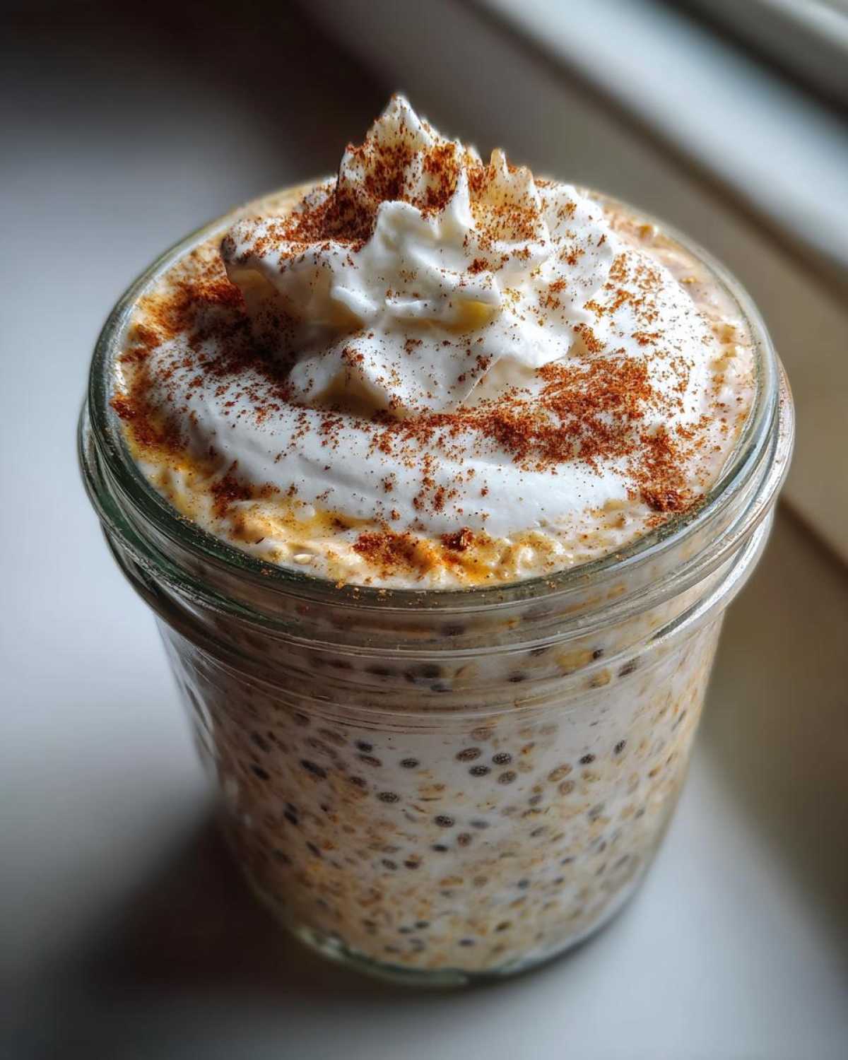 Eggnog Overnight Oats (No Cook, 5 Min Prep) - detail 4