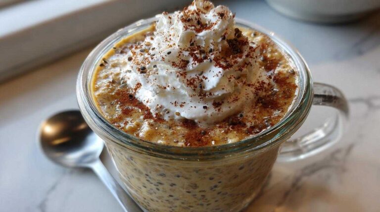 Eggnog Overnight Oats (No Cook, 5 Min Prep)