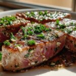 Garlic Butter Ahi Tuna