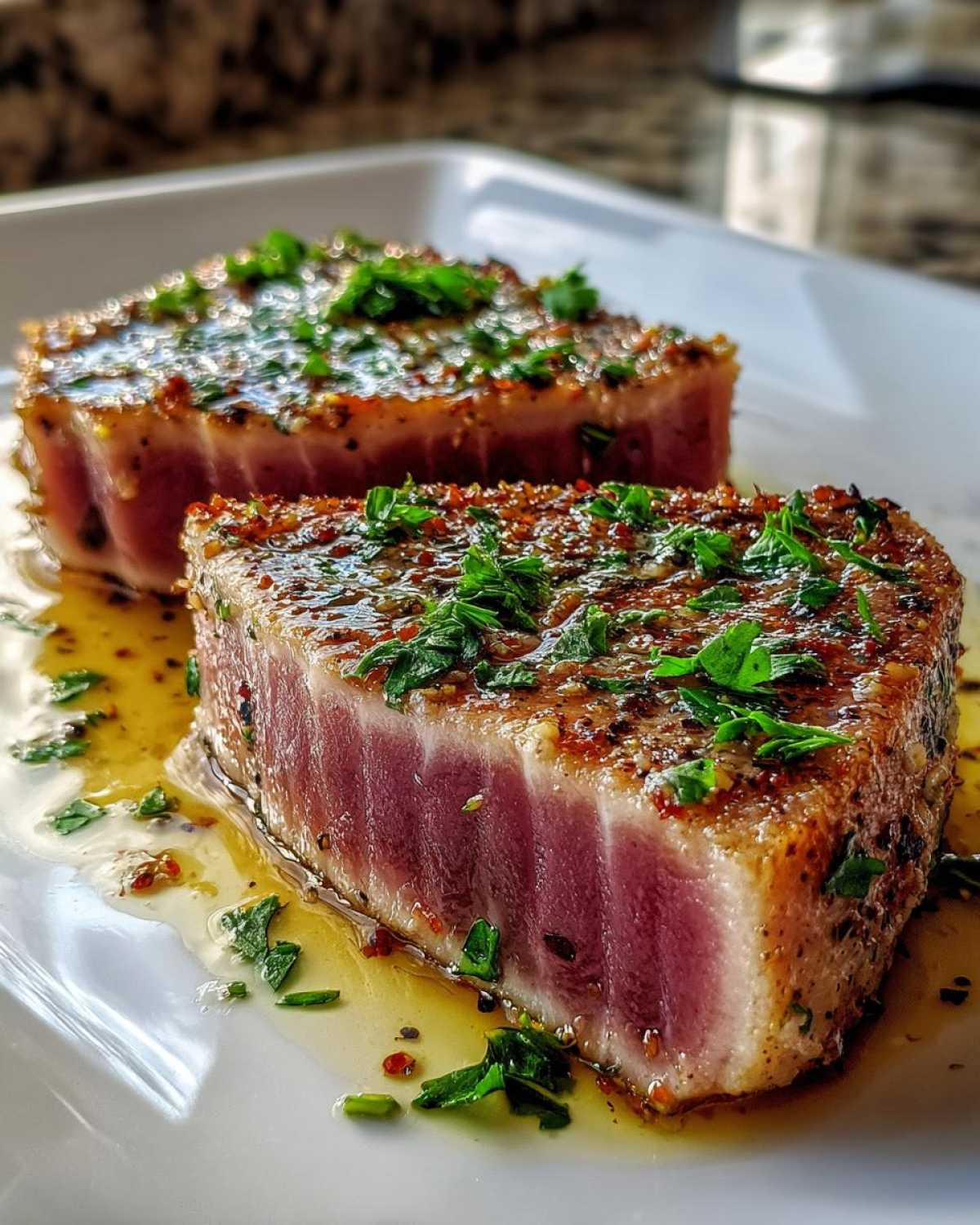 Garlic Butter Ahi Tuna - detail 2