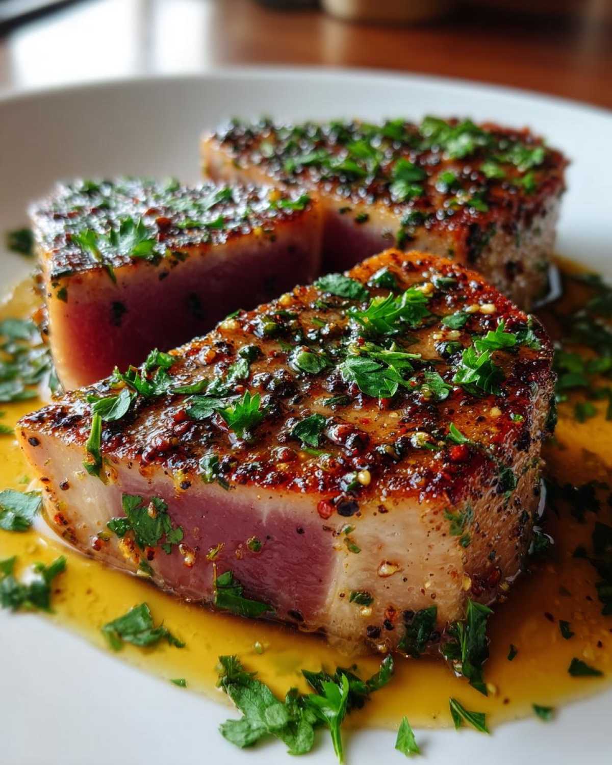 Garlic Butter Ahi Tuna - detail 3