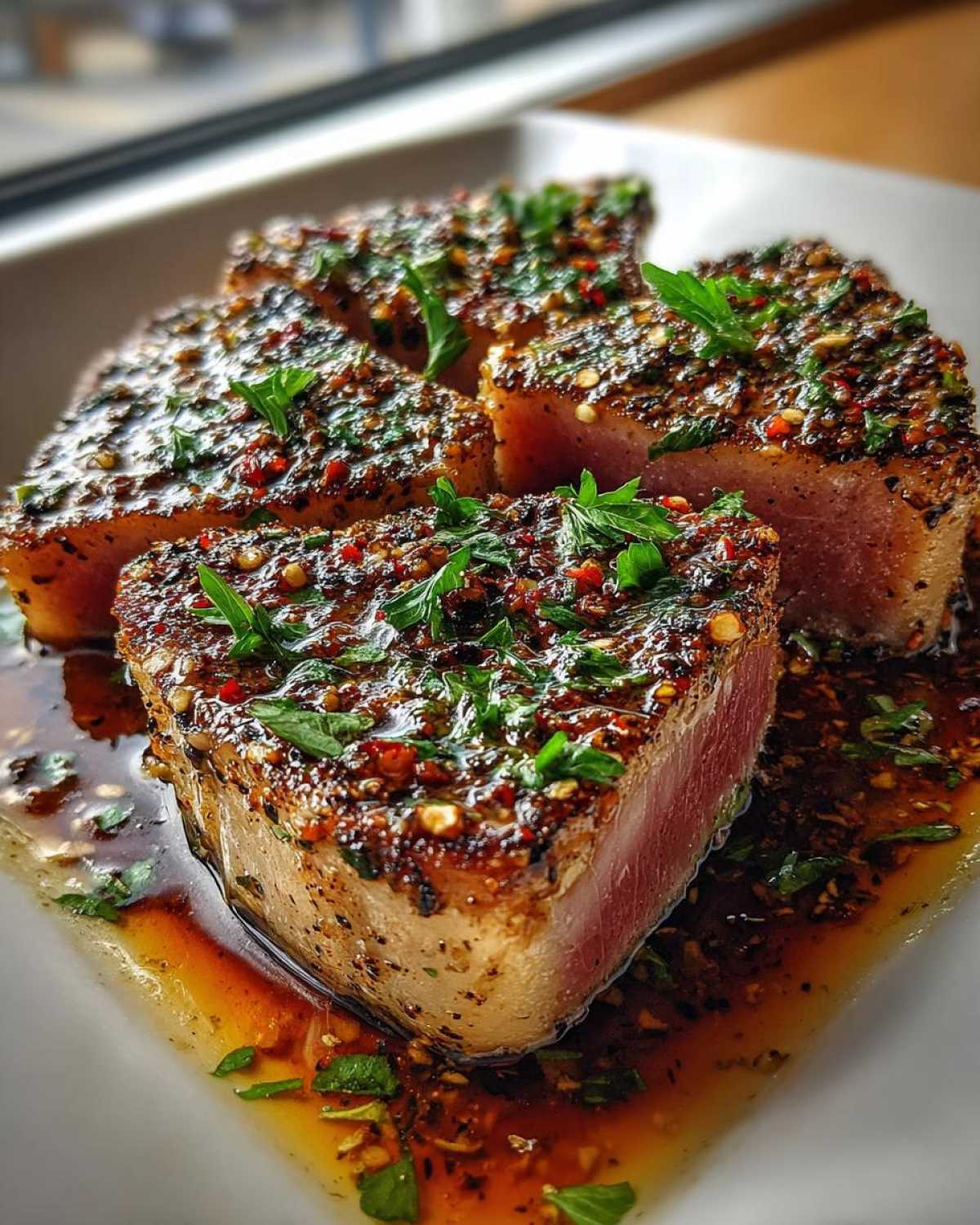 Garlic Butter Ahi Tuna - detail 4