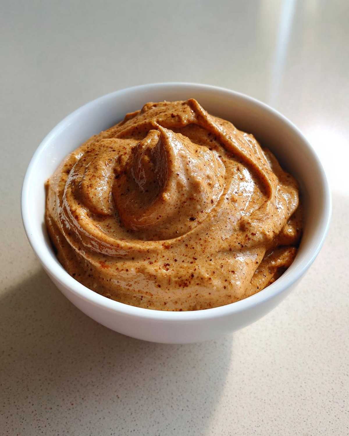 Gingerbread Cookie Dough Dip (No-Bake Holiday) - detail 2