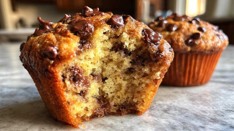 Gluten-free chocolate chip muffins