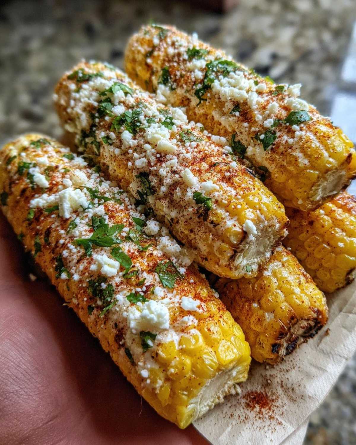 Gluten free elote - detail 1