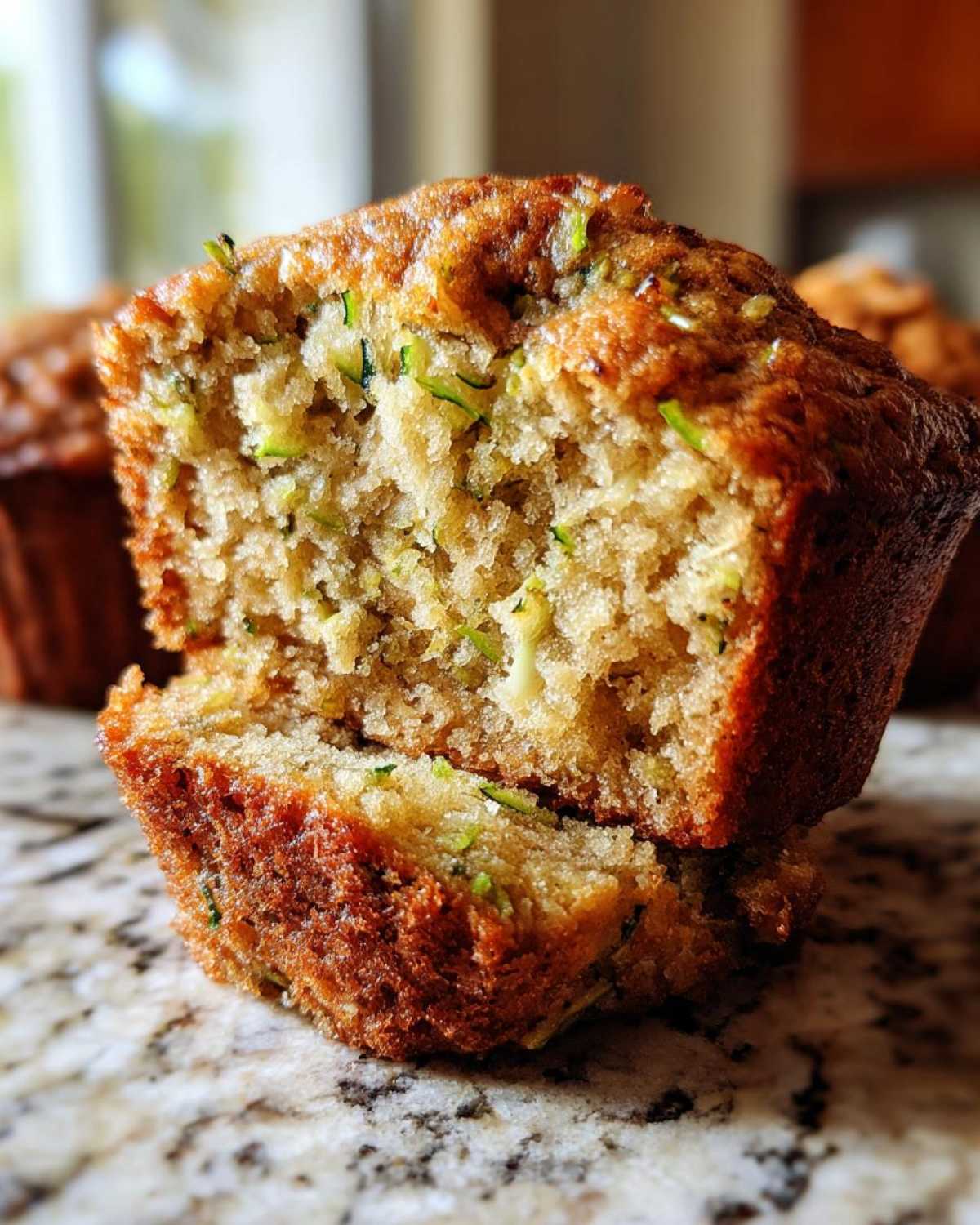 Gluten-free zucchini muffins - detail 1