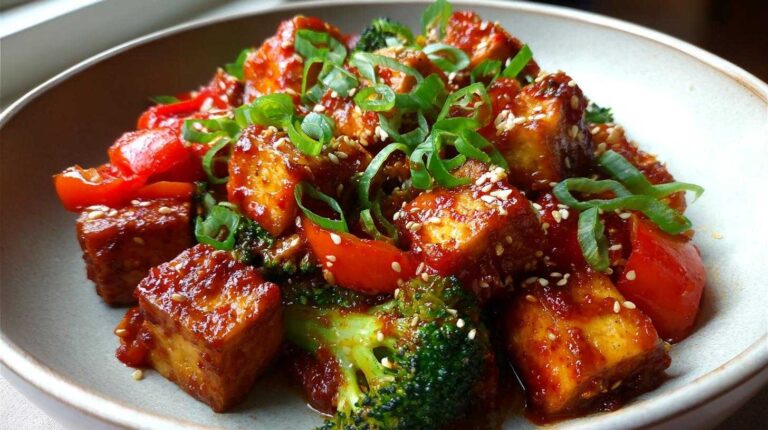Gochujang Tofu Stir Fry (20 Min)