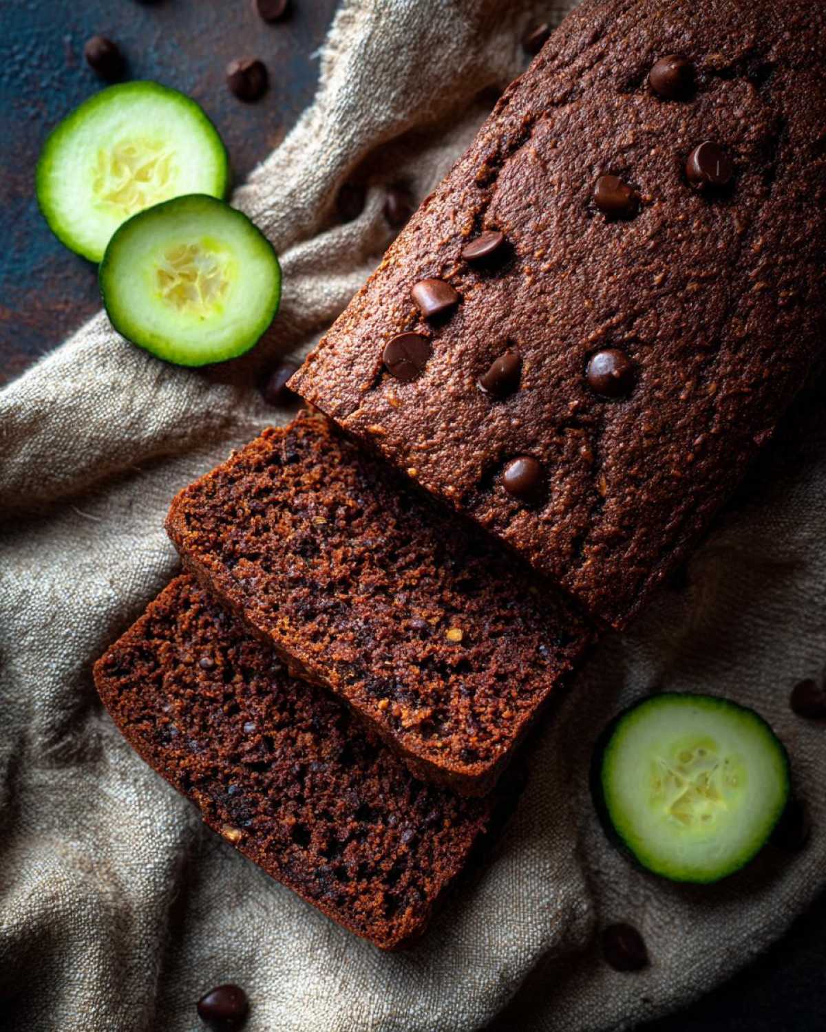Healthy Double Chocolate Zucchini Bread Gluten Free - detail 3