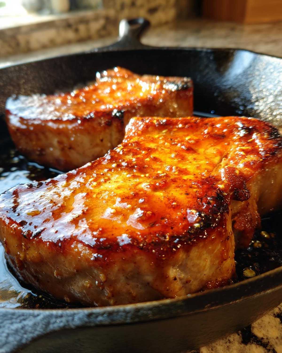 Honey Soy Glazed Pork Chops (15 Min) - detail 4
