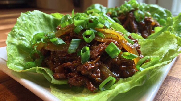 Korean Beef Bulgogi Lettuce Wraps (15 Min)