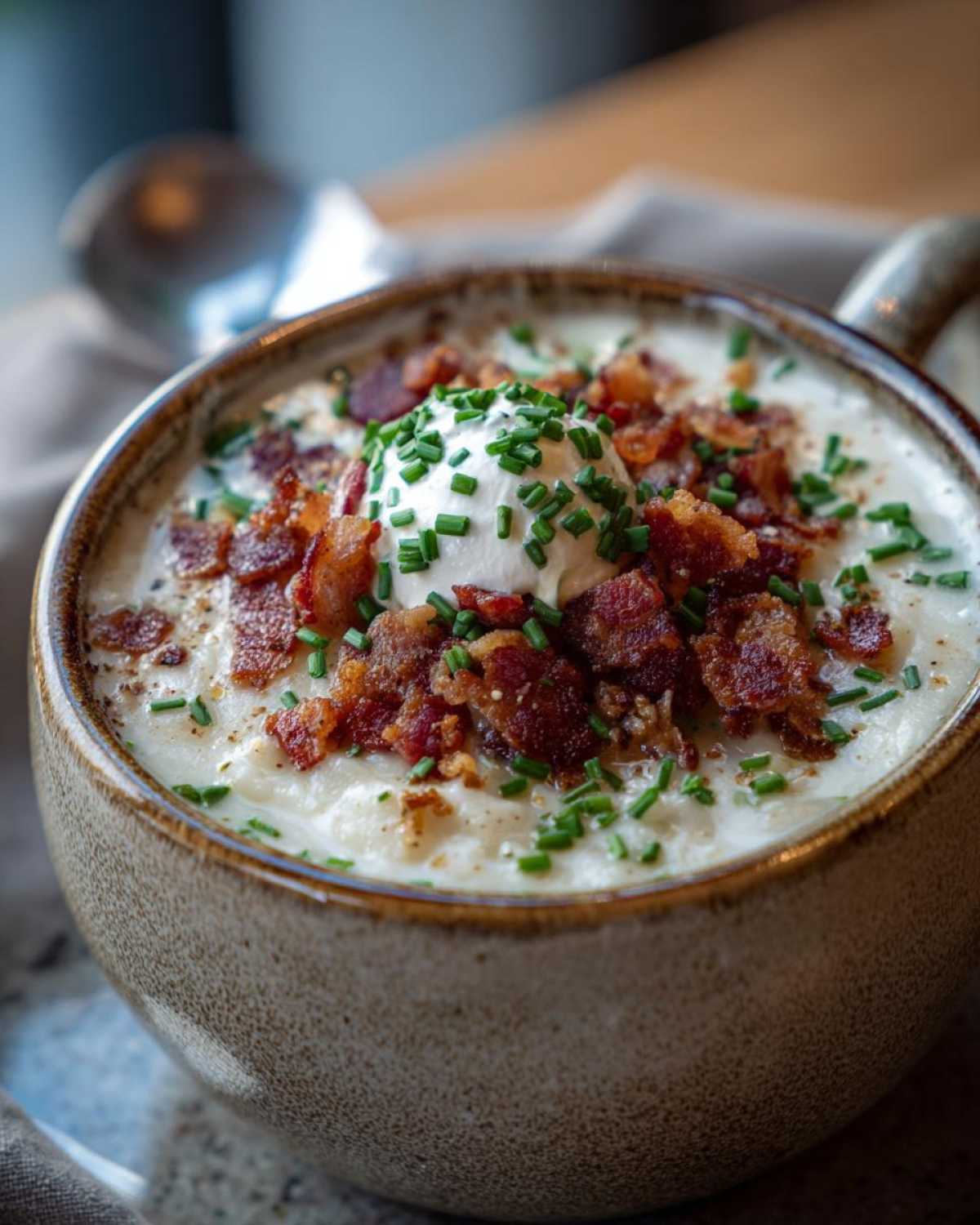 Loaded Baked Potato Soup - detail 1
