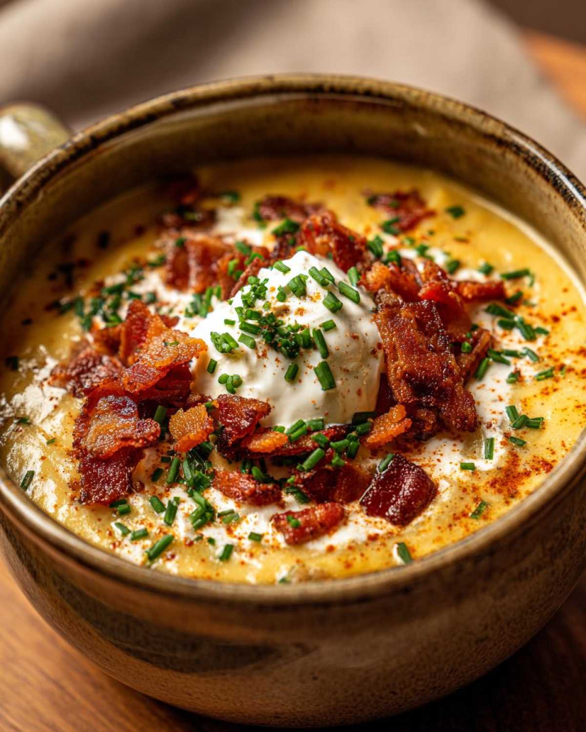 Loaded Baked Potato Soup - detail 2