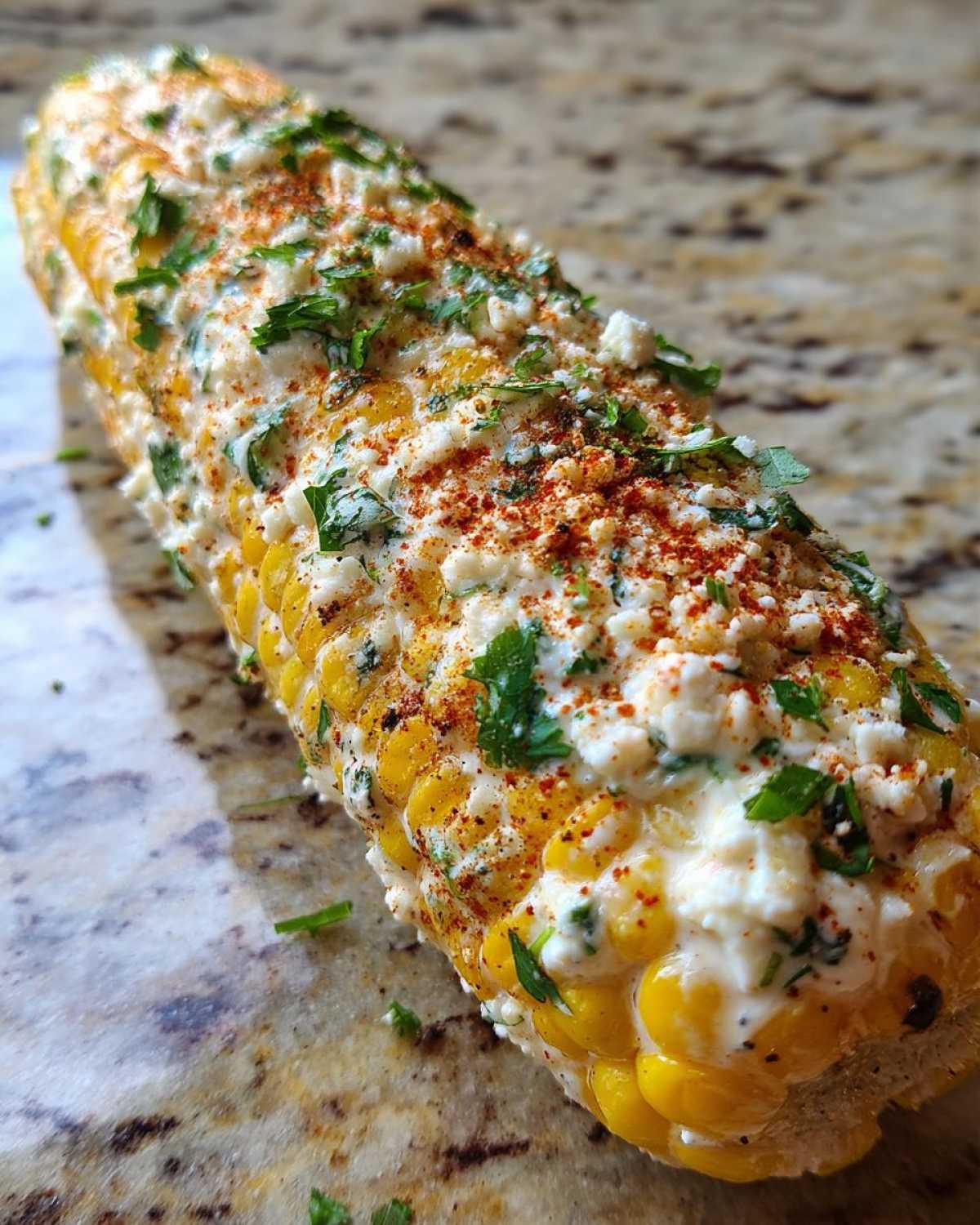 Mexican street corn - detail 2
