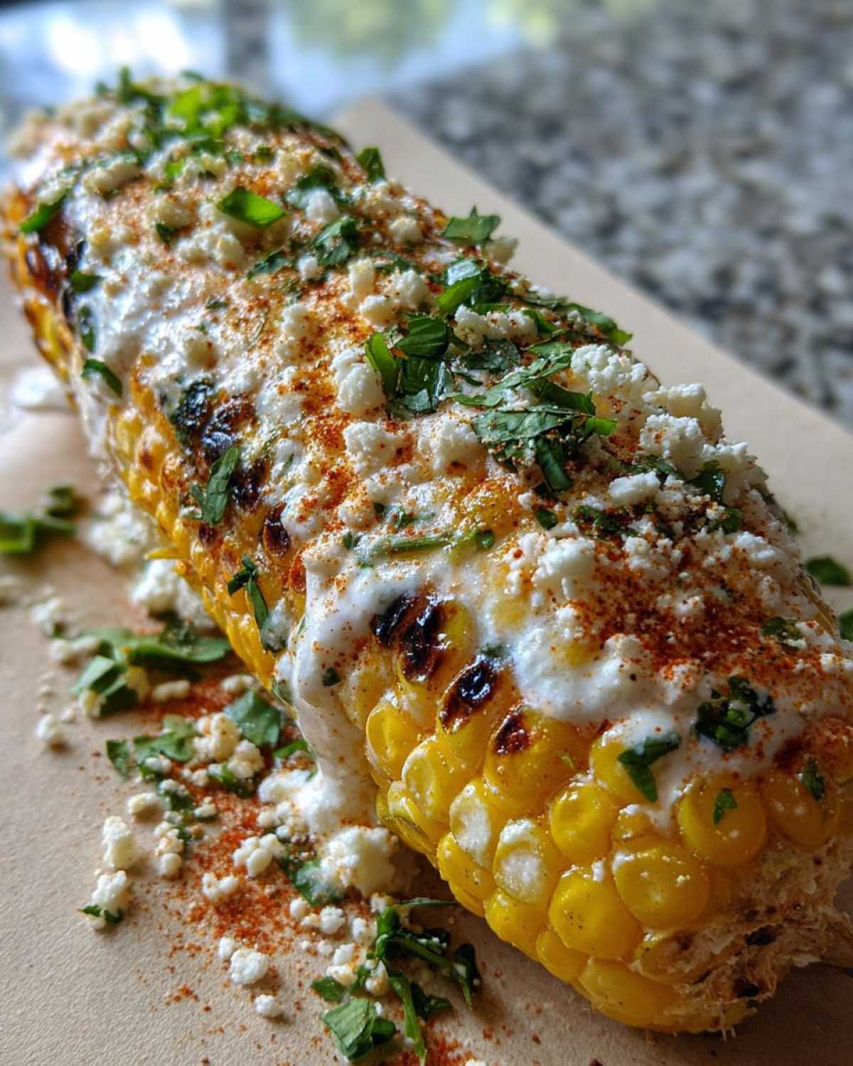 Mexican street corn - detail 4