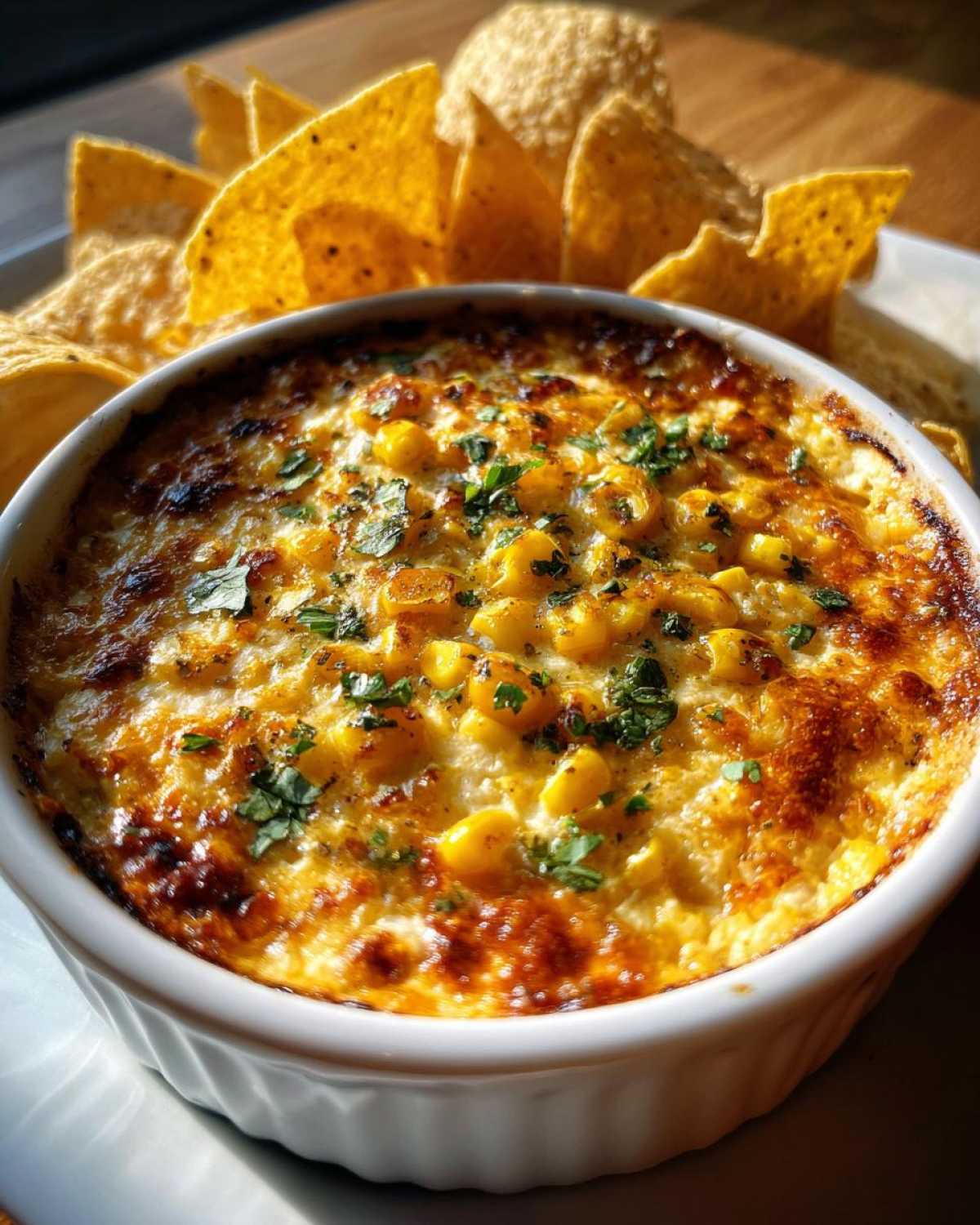 Mexican street corn dip - detail 2